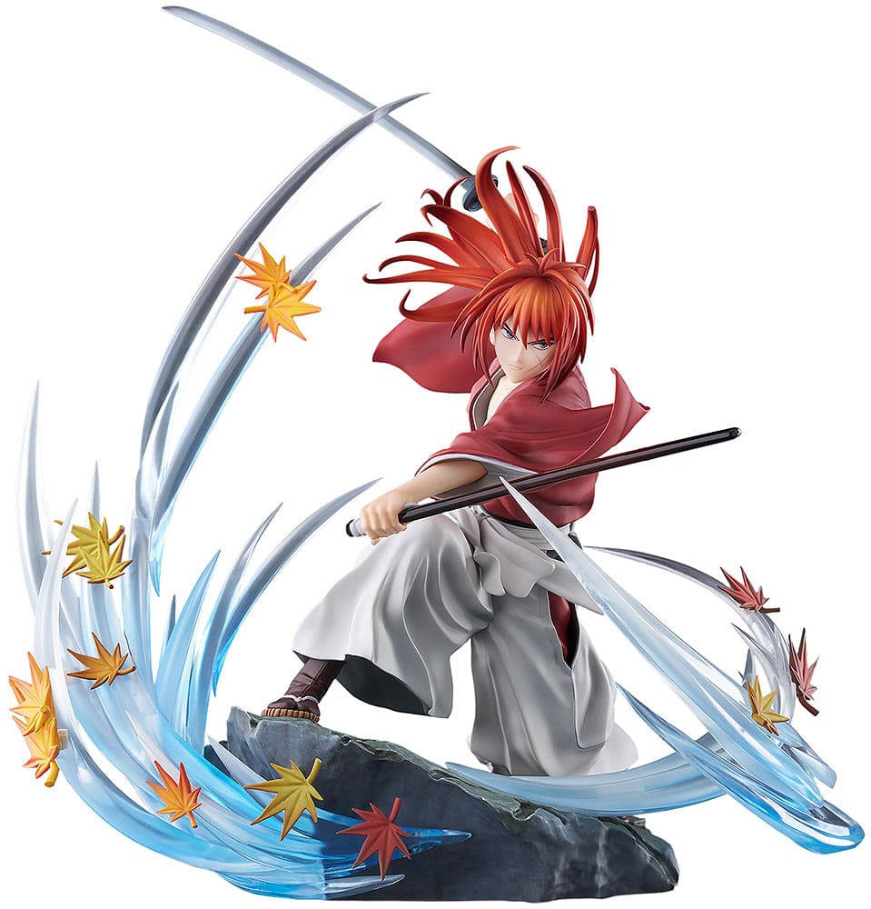 Rurouni Kenshin: Meiji Kenkaku Romantan Kyoto Douran PVC Statue 1/7 Kenshin Himura Souryusen Ver. 27 cm Scalefiguren Yokina