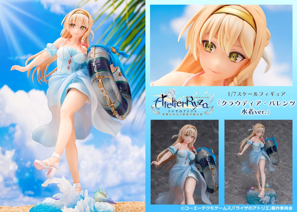 Atelier Ryza: Ever Darkness & the Secret Hideout PVC Statue 1/7 Klaudia Valentz Swimsuit Ver. 25 cm Scalefiguren Yokina