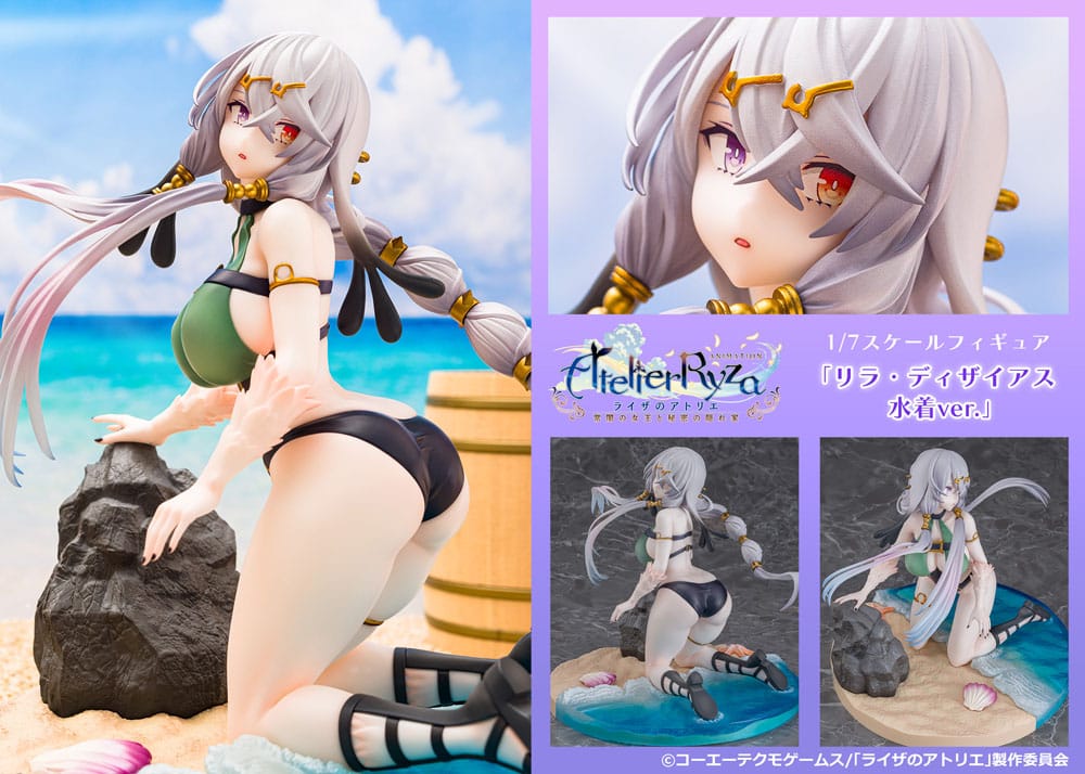 Atelier Ryza: Ever Darkness & the Secret Hideout PVC Statue 1/7 Lila Decyrus Swimsuit Ver. 17 cm Scalefiguren Yokina