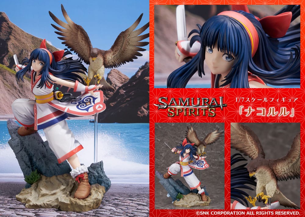 Samurai Spirits PVC Statue 1/7 Nakoruru 30 cm Scalefiguren Yokina