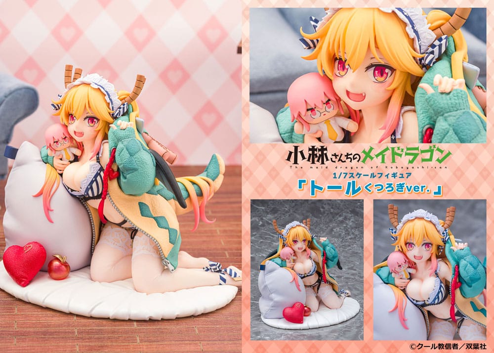 Miss Kobayashi's Dragon Maid PVC Statue 1/7 Tohru Dragon hoodie Ver. 15 cm Scalefiguren Yokina