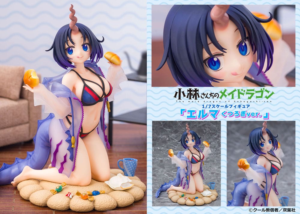 Miss Kobayashi's Dragon Maid PVC Statue 1/7 Elma Dragon hoodie Ver. 20 cm Scalefiguren Yokina
