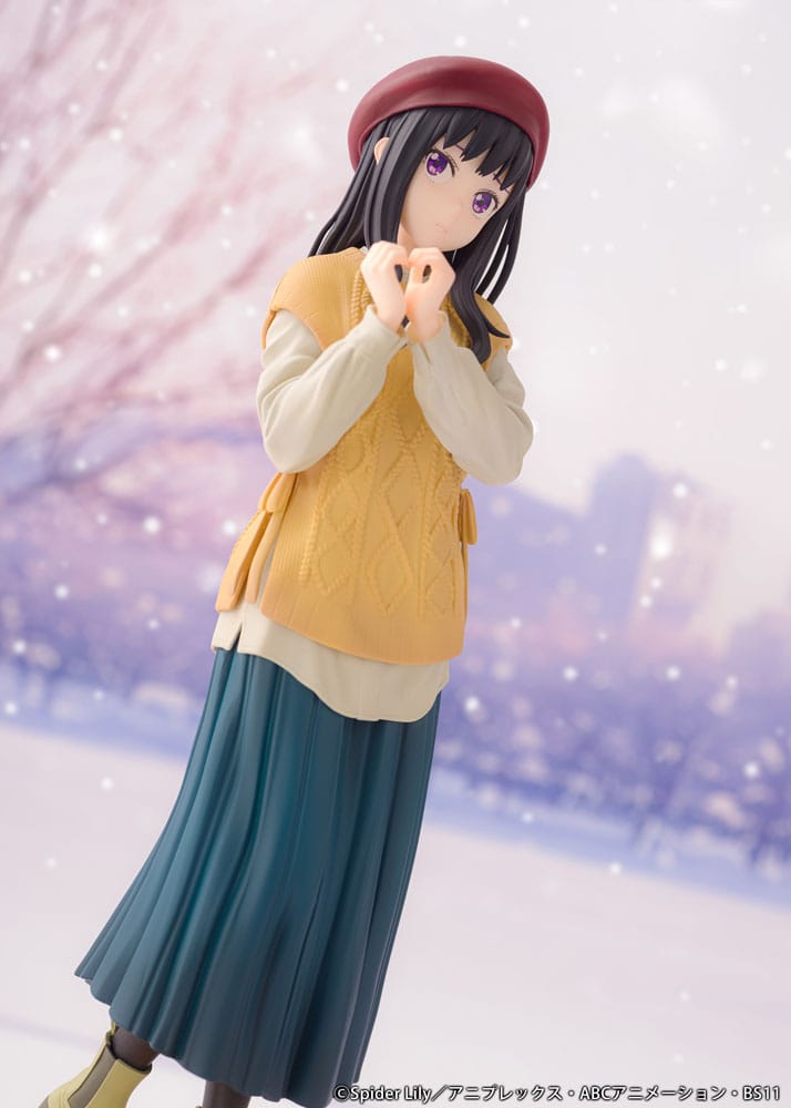 Lycoris Recoil PVC Statue 1/7 Takina Inoue Winter Ver. 23 cm Scalefiguren Yokina