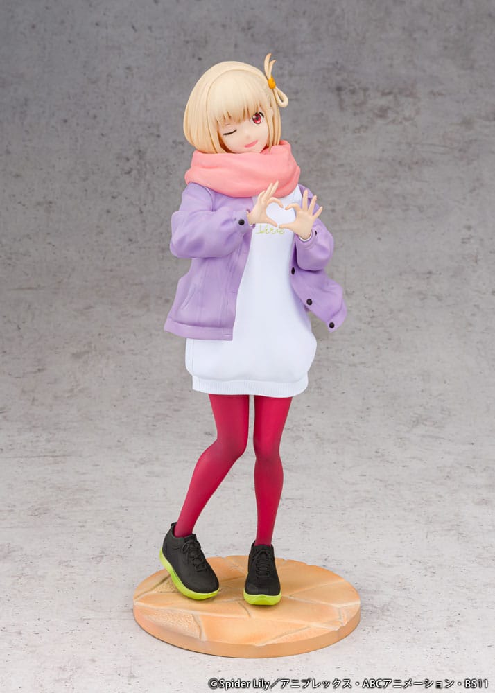 Lycoris Recoil PVC Statue 1/7 Chisato Nishikigi Winter Ver. 23 cm Scalefiguren Yokina