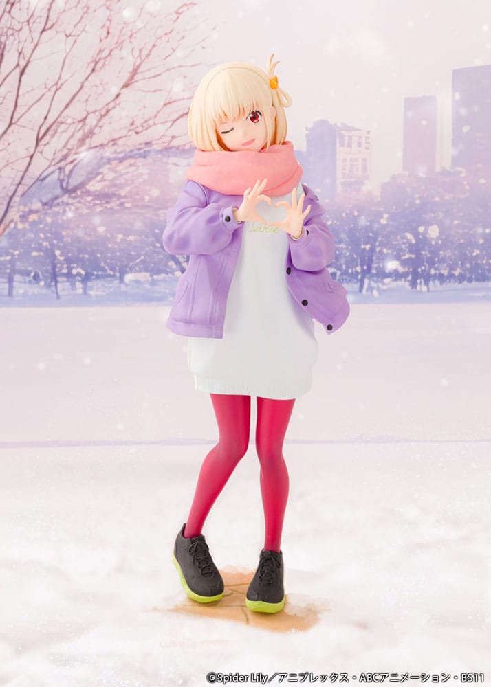 Lycoris Recoil PVC Statue 1/7 Chisato Nishikigi Winter Ver. 23 cm Scalefiguren Yokina