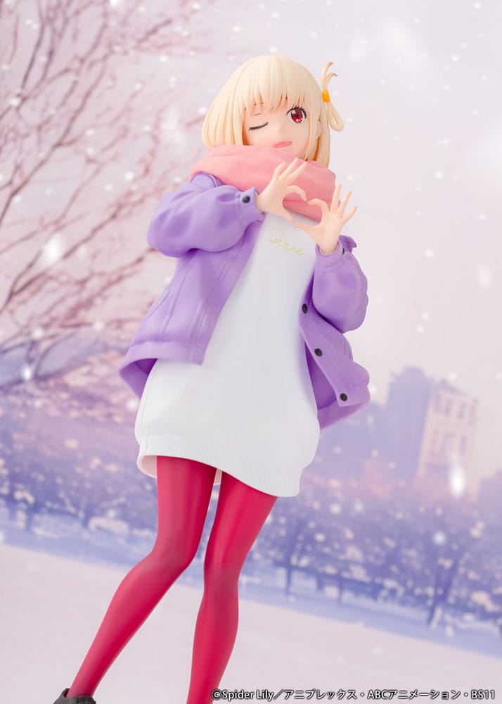 Lycoris Recoil PVC Statue 1/7 Chisato Nishikigi Winter Ver. 23 cm Scalefiguren Yokina
