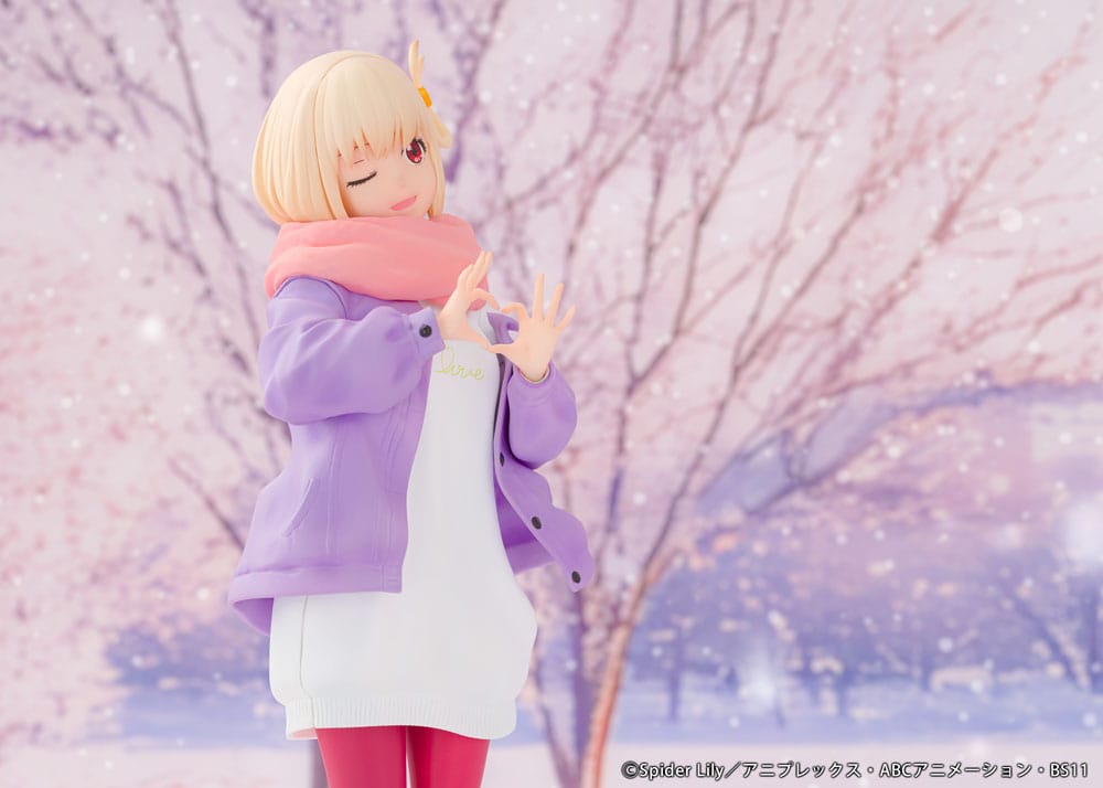 Lycoris Recoil PVC Statue 1/7 Chisato Nishikigi Winter Ver. 23 cm Scalefiguren Yokina