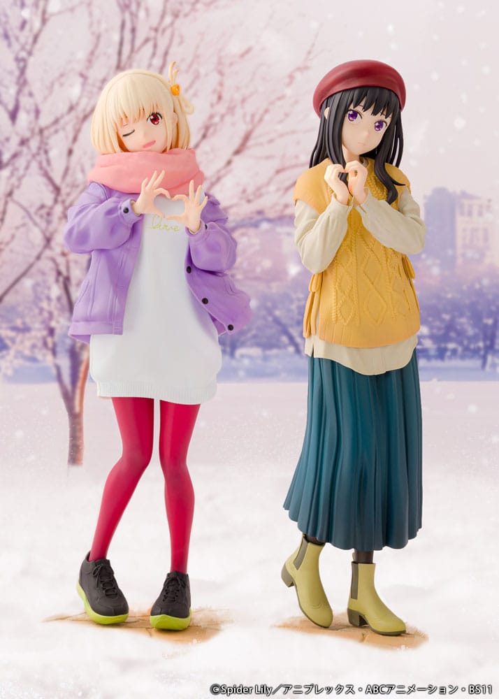 Lycoris Recoil PVC Statue 1/7 Chisato Nishikigi Winter Ver. 23 cm Scalefiguren Yokina