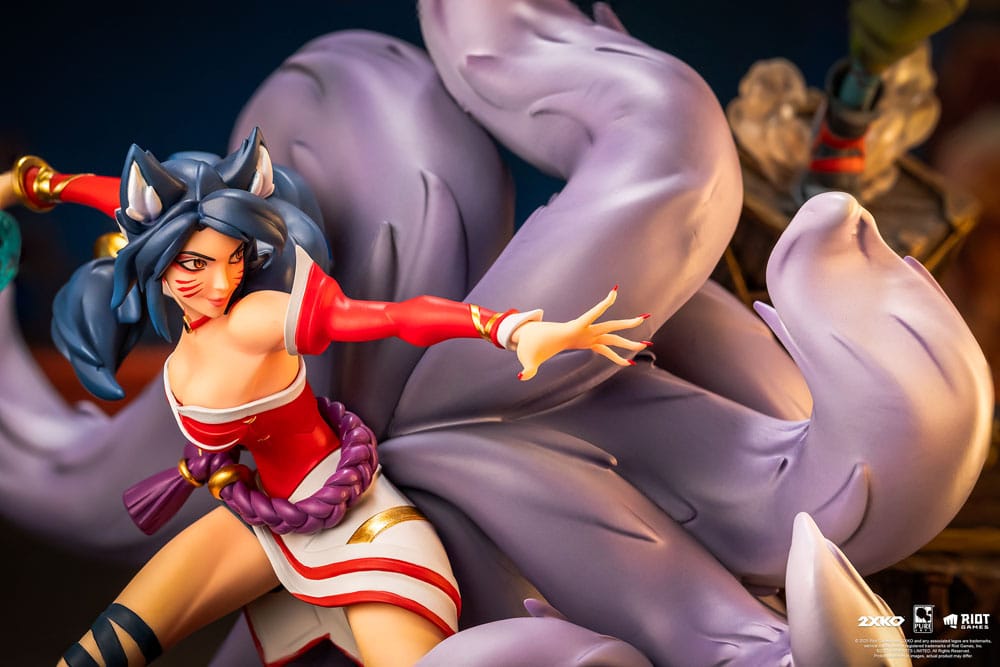 League of Legends Statue 1/10 2XKO Ekko & Ahri Diorama 30 cm Scalefiguren Yokina