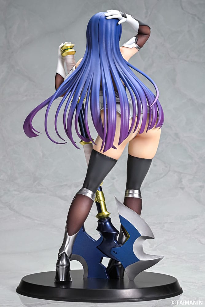 Taimanin RPGX PVC Statue 1/6 Pale Mauve Murasaki Yatsu 28 cm Hentai Yokina