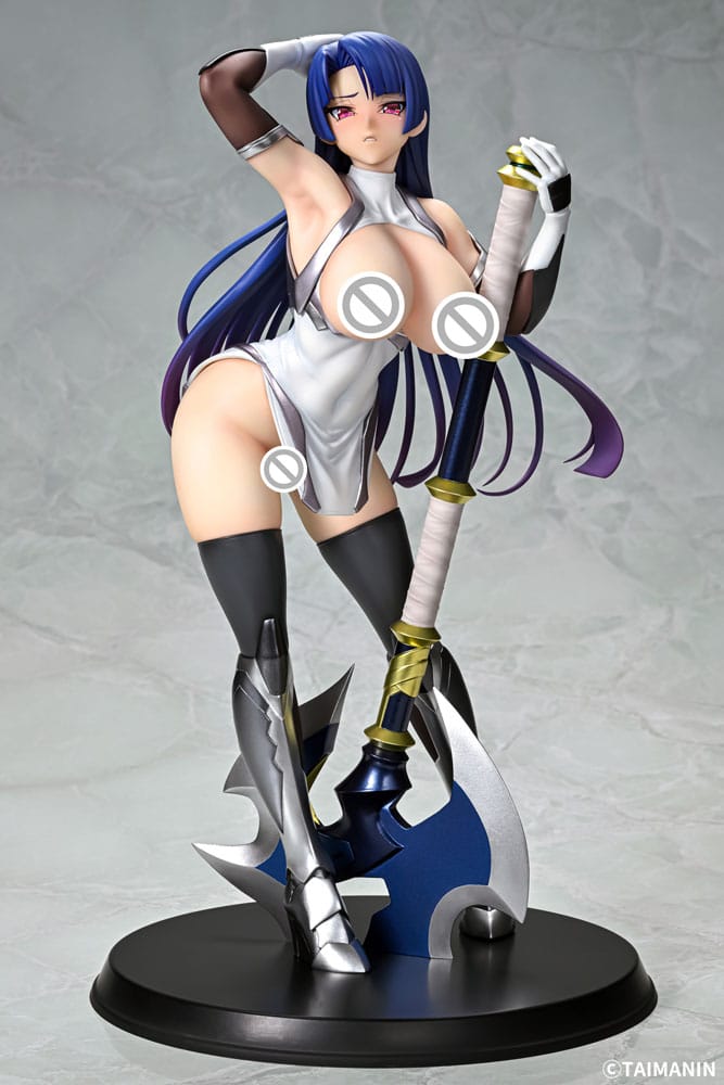 Taimanin RPGX PVC Statue 1/6 Pale Mauve Murasaki Yatsu 28 cm Hentai Yokina