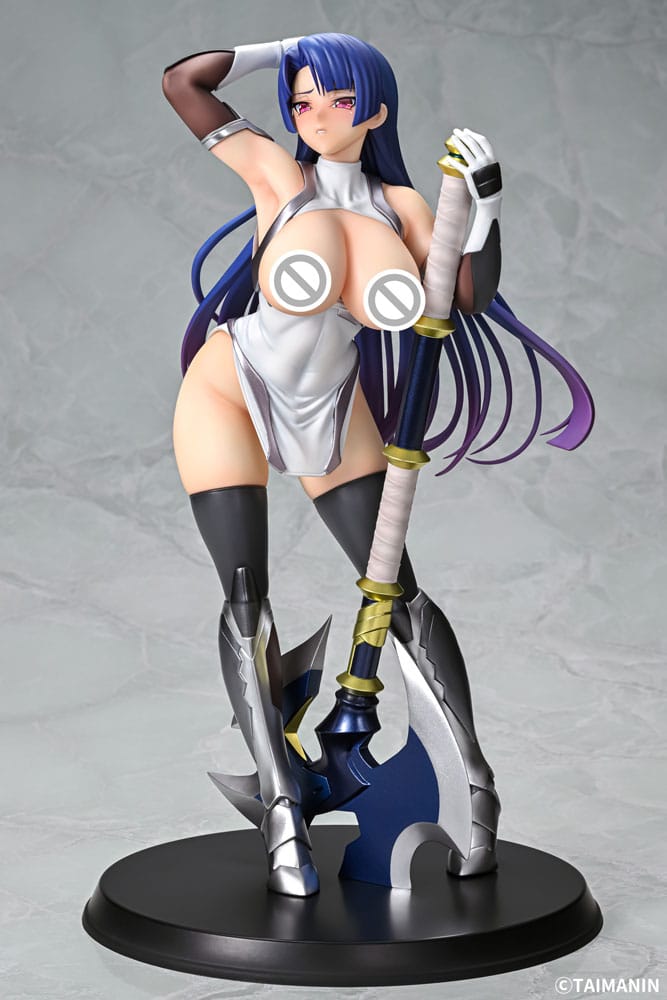Taimanin RPGX PVC Statue 1/6 Pale Mauve Murasaki Yatsu 28 cm Hentai Yokina