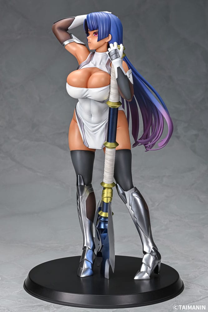 Taimanin RPGX PVC Statue 1/6 Pale Mauve Murasaki Yatsu Tanned Ver. 28 cm Hentai Yokina