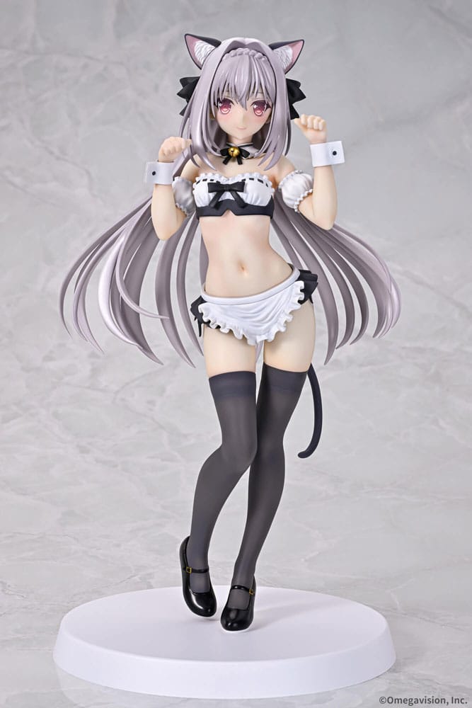 Tsuki ni Yorisou Otome no Sahou PVC Statue 1/6 Luna Sakurakouji Cat Maid Ver. 26 cm Hentai Yokina