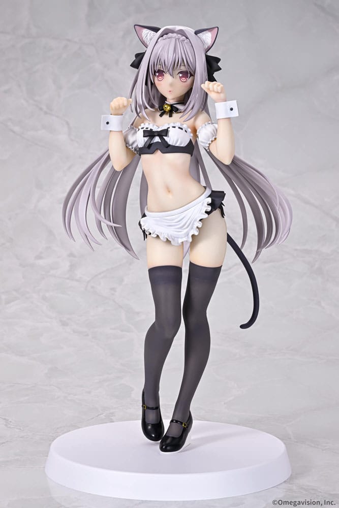 Tsuki ni Yorisou Otome no Sahou PVC Statue 1/6 Luna Sakurakouji Cat Maid Ver. 26 cm Hentai Yokina