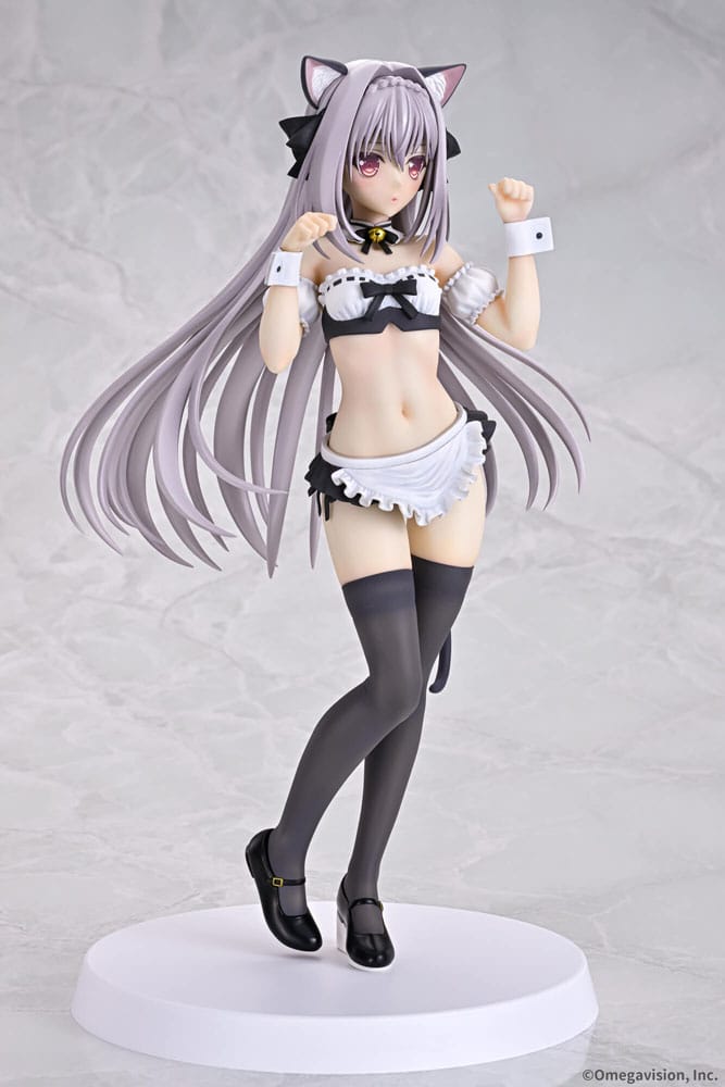 Tsuki ni Yorisou Otome no Sahou PVC Statue 1/6 Luna Sakurakouji Cat Maid Ver. 26 cm Hentai Yokina