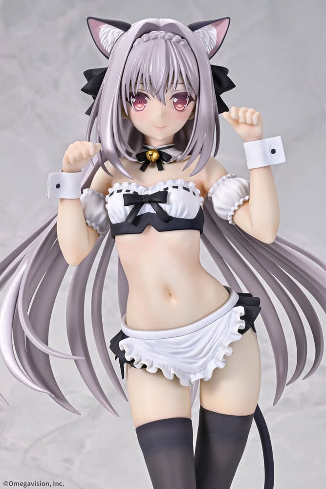 Tsuki ni Yorisou Otome no Sahou PVC Statue 1/6 Luna Sakurakouji Cat Maid Ver. 26 cm Hentai Yokina