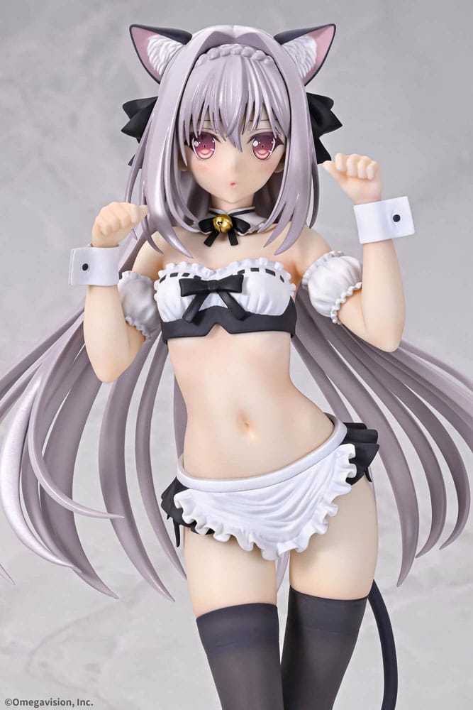 Tsuki ni Yorisou Otome no Sahou PVC Statue 1/6 Luna Sakurakouji Cat Maid Ver. 26 cm Hentai Yokina