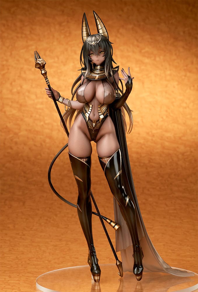 Dish Original Character PVC Statue 1/7 Priestess Shibuna 28 cm Hentai Yokina