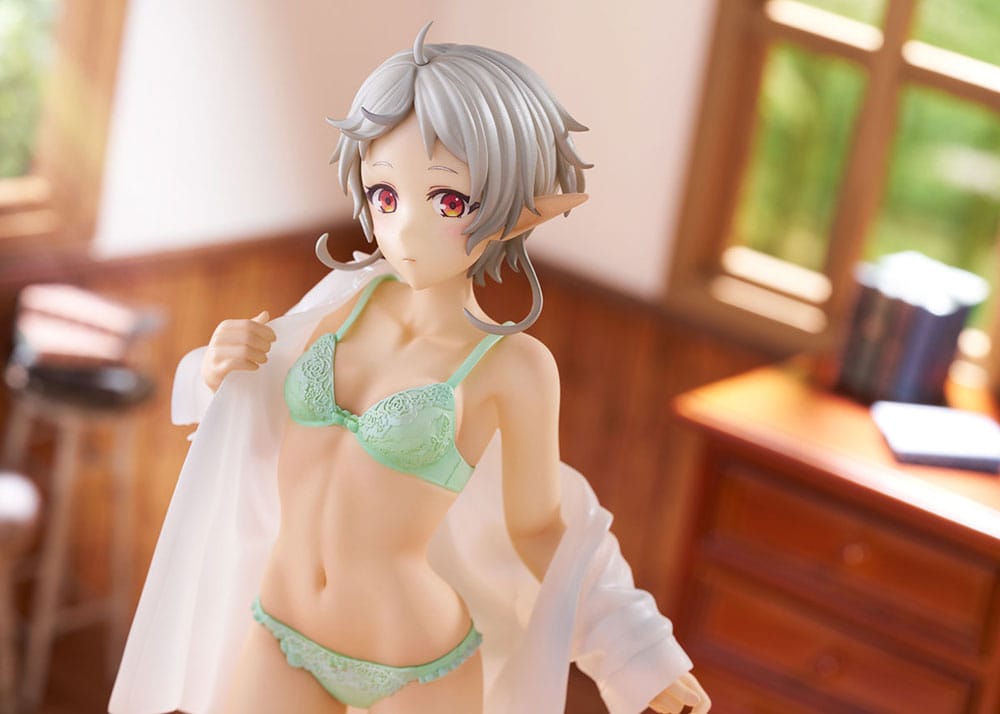 Mushoku Tensei Jobless Reincarnation II Isekai Ittara Honki Dasu PVC Statue 1/7 Sylphiette Greyrat Changing Clothes Mode 23 cm Scalefiguren Yokina