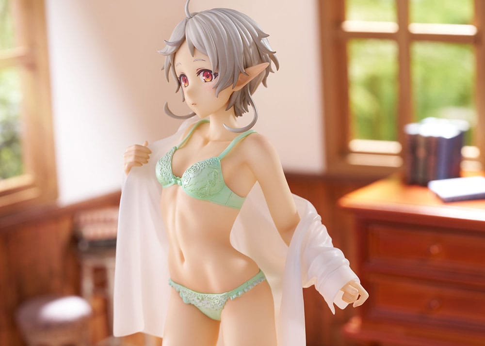 Mushoku Tensei Jobless Reincarnation II Isekai Ittara Honki Dasu PVC Statue 1/7 Sylphiette Greyrat Changing Clothes Mode 23 cm Scalefiguren Yokina