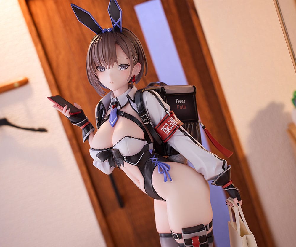 Original Character Statue 1/6 Delivery Bunny Girl Aoi Illustration by BeeDoshi (Beverb) 27 cm Hentai Yokina