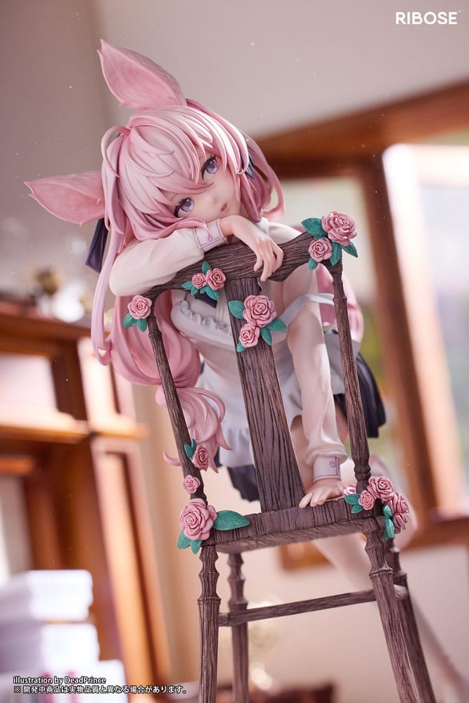 Original Character PVC Statue 1/7 Rabbit Flova 21 cm Scalefiguren Yokina