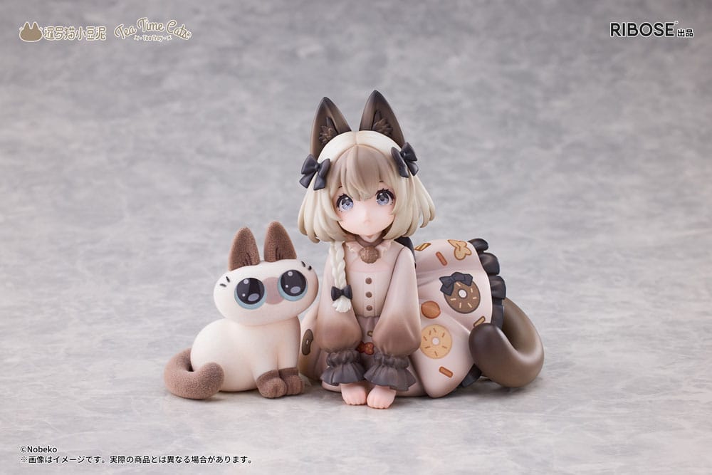 Decorated Life Collection PVC Statue Tea Time Cats x Siamese Cat Azuki-san Friendship Collaboration Exclusive Set 18 cm Prizefiguren Yokina