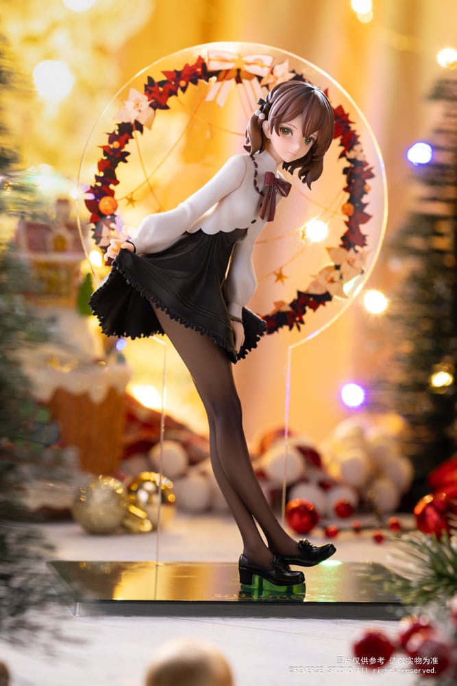 Original Character PVC Statue 1/8 Desktop Girls Series Winter Ringo Another Color 24 cm Scalefiguren Yokina