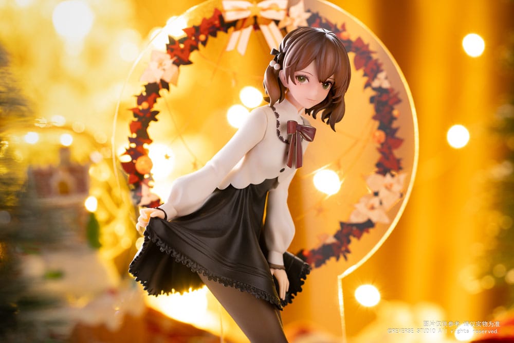 Original Character PVC Statue 1/8 Desktop Girls Series Winter Ringo Another Color 24 cm Scalefiguren Yokina