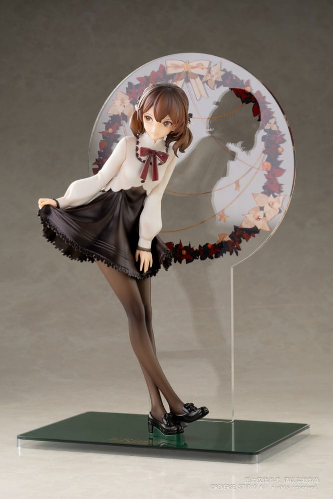 Original Character PVC Statue 1/8 Desktop Girls Series Winter Ringo Another Color 24 cm Scalefiguren Yokina