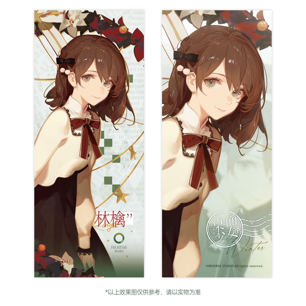 Original Character PVC Statue 1/8 Desktop Girls Series Winter Ringo Another Color 24 cm Scalefiguren Yokina
