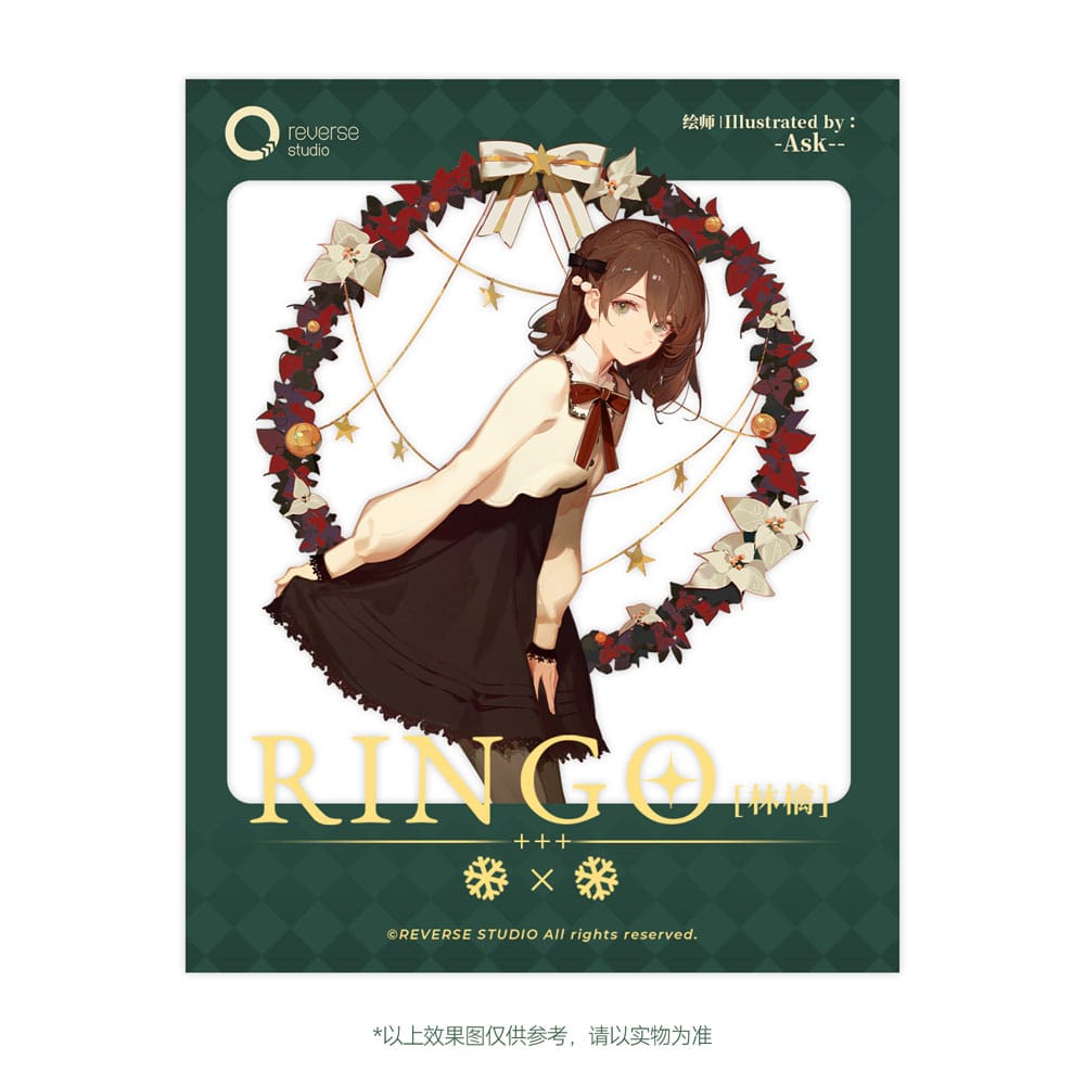 Original Character PVC Statue 1/8 Desktop Girls Series Winter Ringo Another Color 24 cm Scalefiguren Yokina