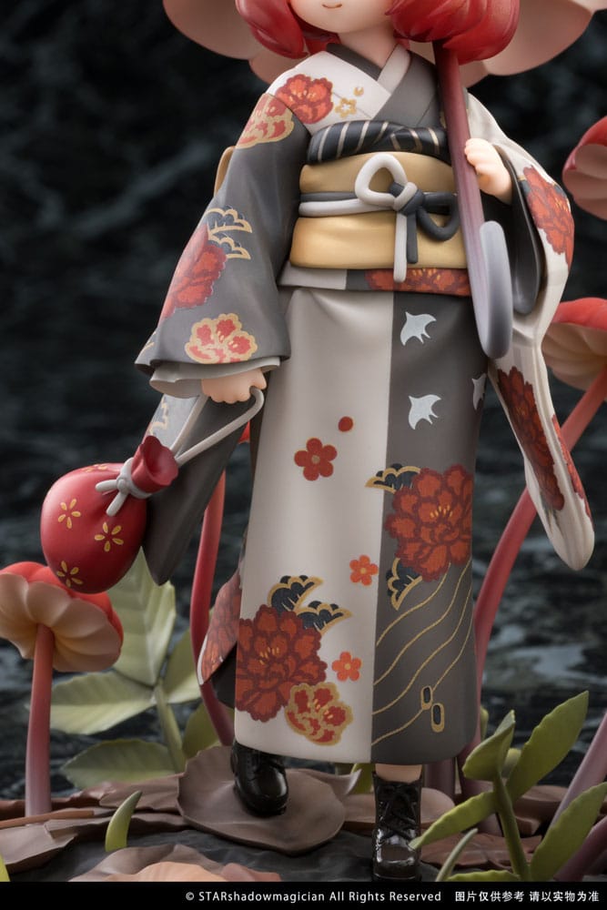 The Mushroom Girls PVC Statue 1/1 No.6 Marasmius Haematocephalus 23 cm Scalefiguren Yokina