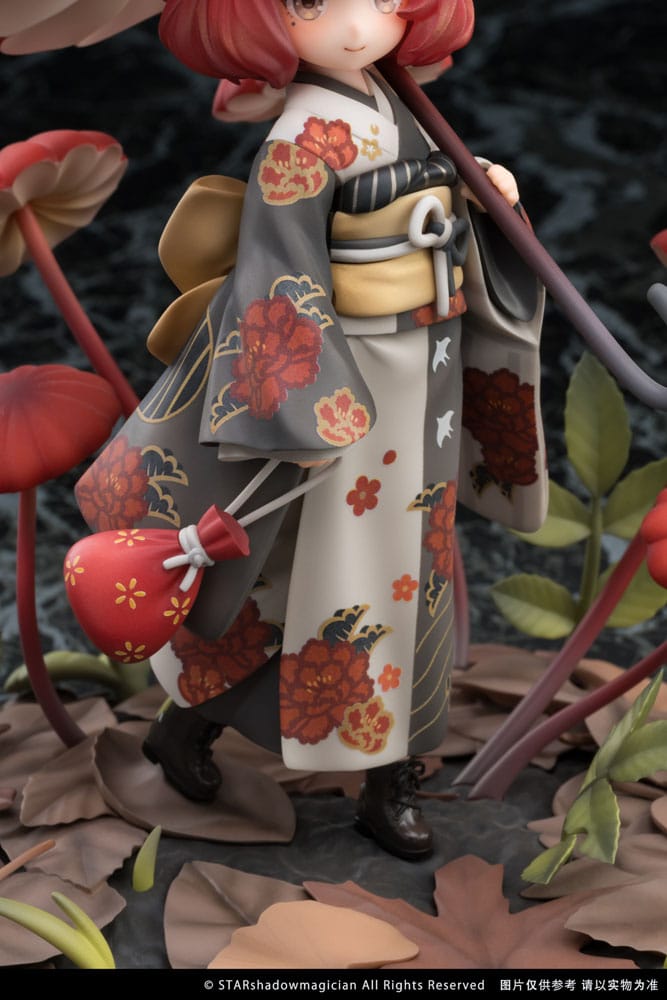 The Mushroom Girls PVC Statue 1/1 No.6 Marasmius Haematocephalus 23 cm Scalefiguren Yokina