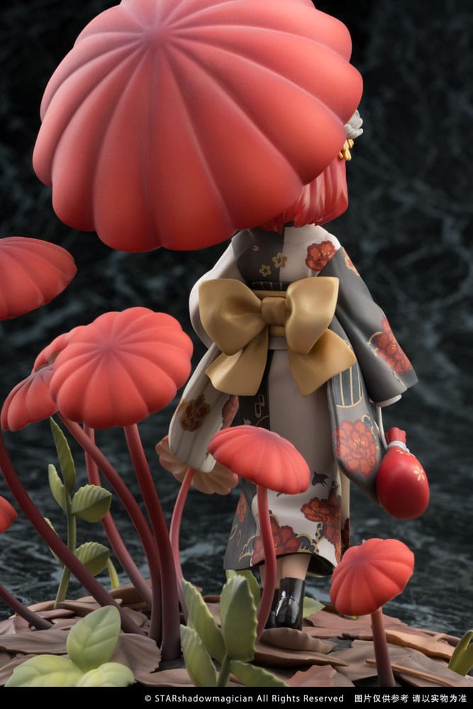 The Mushroom Girls PVC Statue 1/1 No.6 Marasmius Haematocephalus 23 cm Scalefiguren Yokina