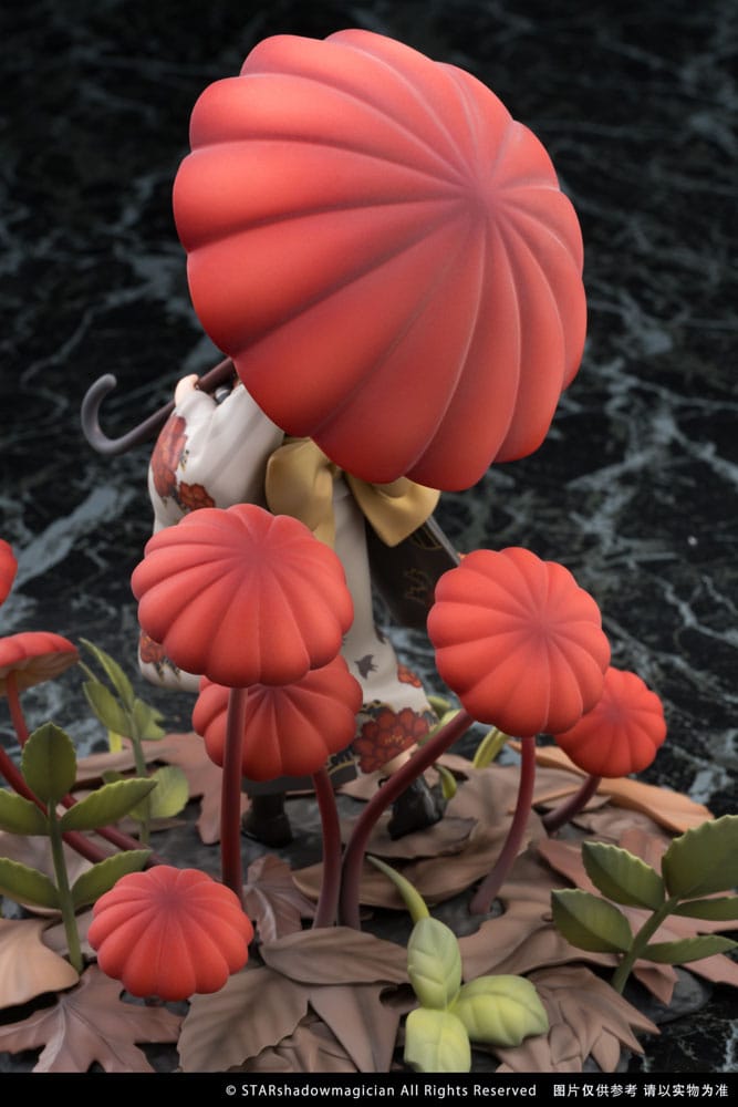 The Mushroom Girls PVC Statue 1/1 No.6 Marasmius Haematocephalus 23 cm Scalefiguren Yokina