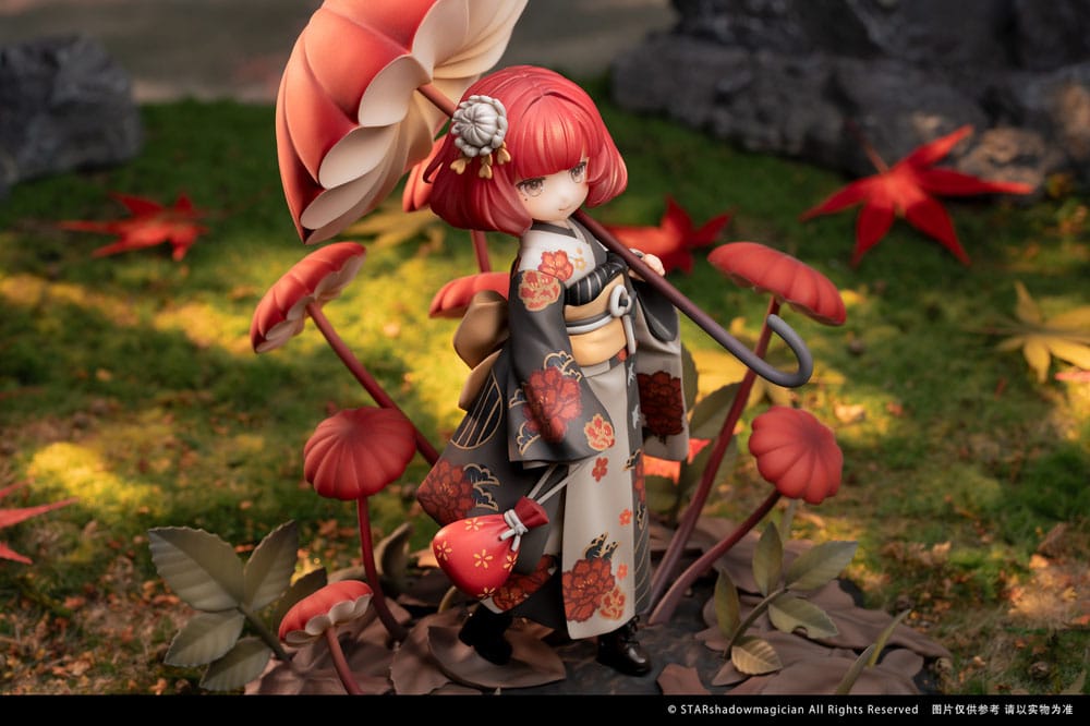 The Mushroom Girls PVC Statue 1/1 No.6 Marasmius Haematocephalus 23 cm Scalefiguren Yokina