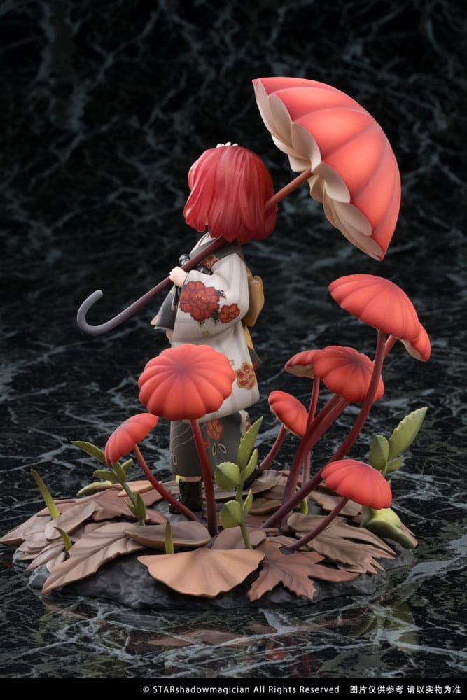 The Mushroom Girls PVC Statue 1/1 No.6 Marasmius Haematocephalus 23 cm Scalefiguren Yokina
