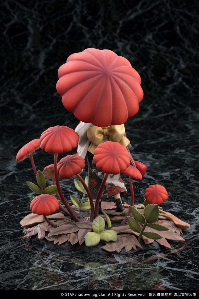 The Mushroom Girls PVC Statue 1/1 No.6 Marasmius Haematocephalus 23 cm Scalefiguren Yokina