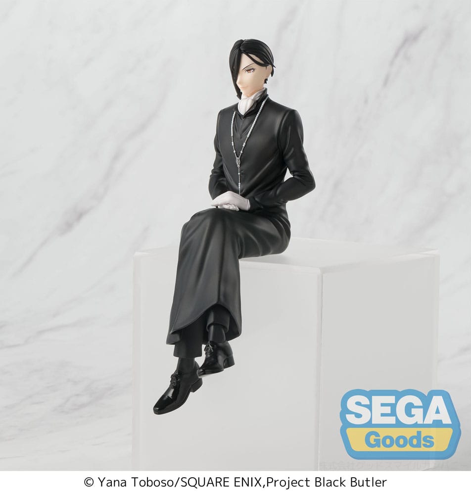 Black Butler: Boarding School Arc PM Perching PVC Statue Sebastian Michaelis 16 cm Prizefiguren Yokina
