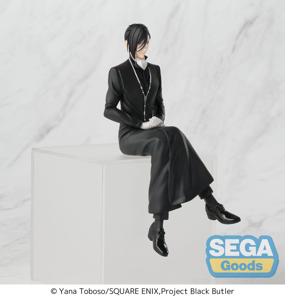 Black Butler: Boarding School Arc PM Perching PVC Statue Sebastian Michaelis 16 cm Prizefiguren Yokina
