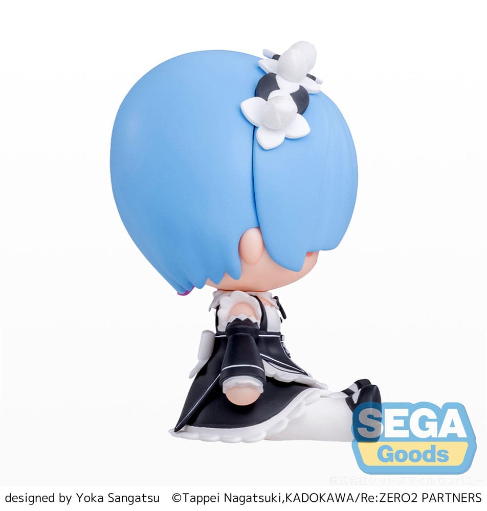 Re:Zero Starting Life in Another World Fuwa Petit Chibi Figur Rem 8 cm Minifiguren Yokina