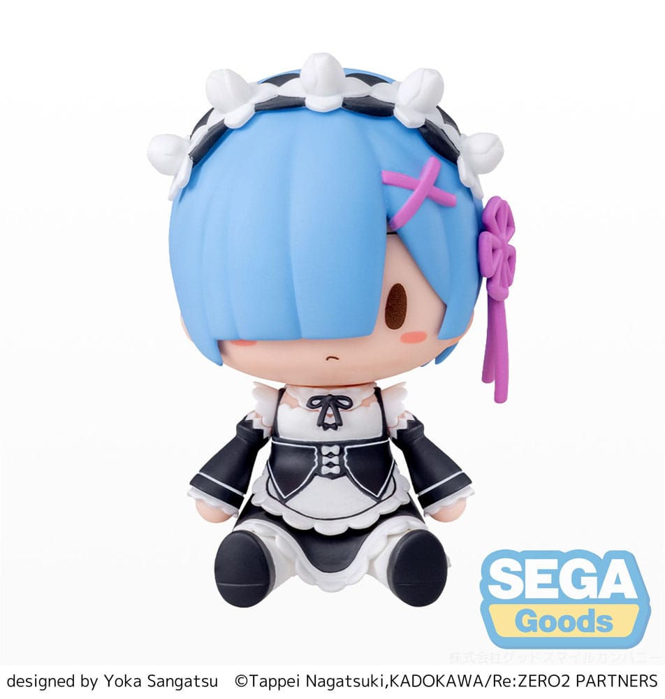 Re:Zero Starting Life in Another World Fuwa Petit Chibi Figur Rem 8 cm Minifiguren Yokina