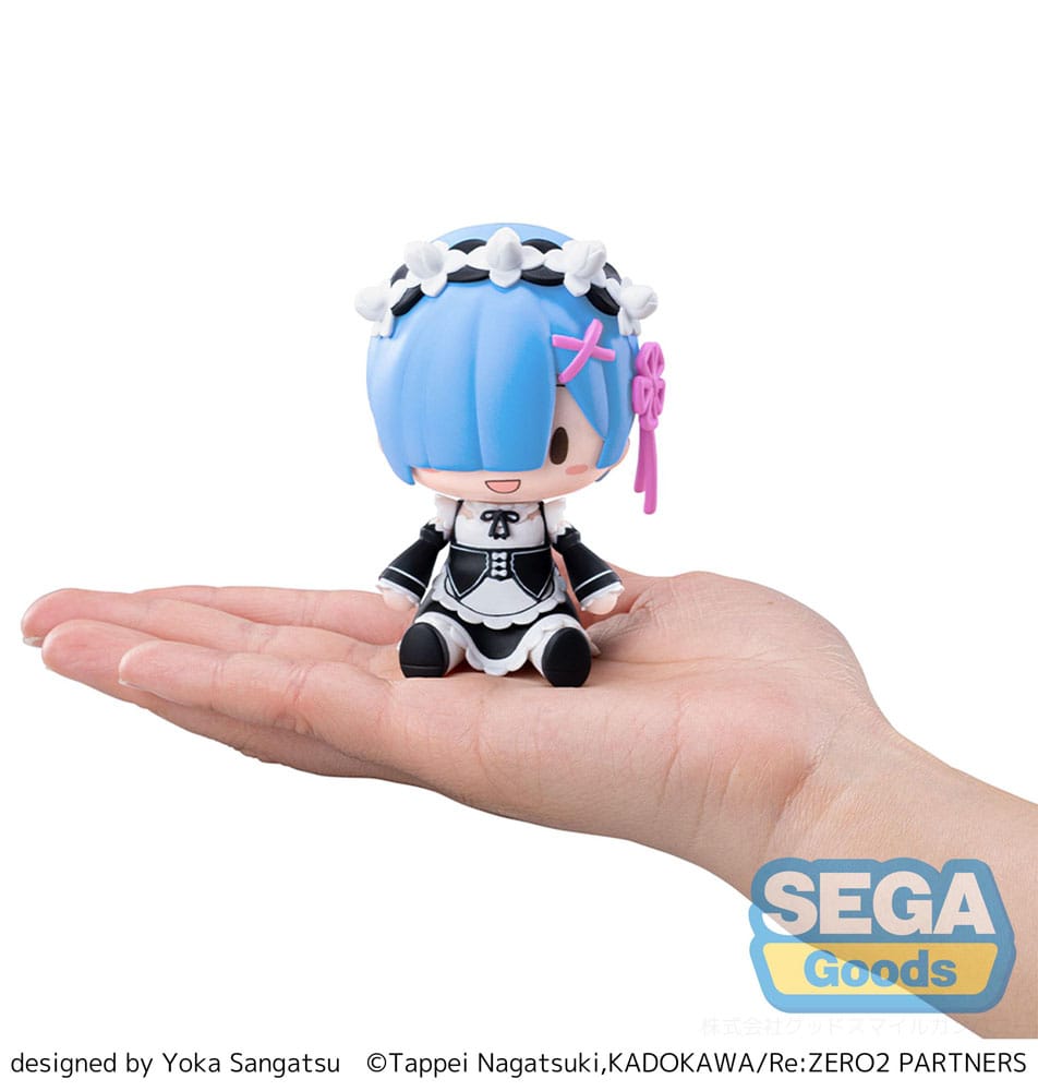 Re:Zero Starting Life in Another World Fuwa Petit Chibi Figur Rem 8 cm Minifiguren Yokina
