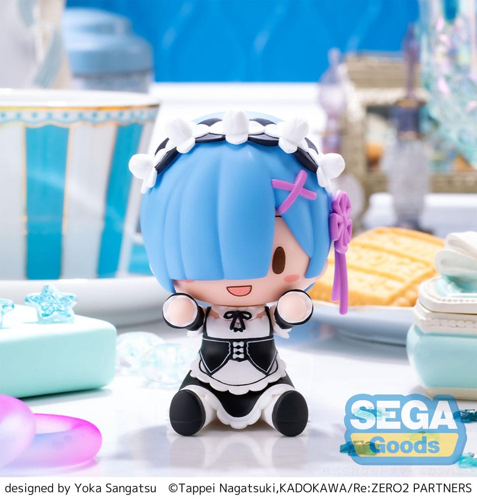 Re:Zero Starting Life in Another World Fuwa Petit Chibi Figur Rem 8 cm Minifiguren Yokina