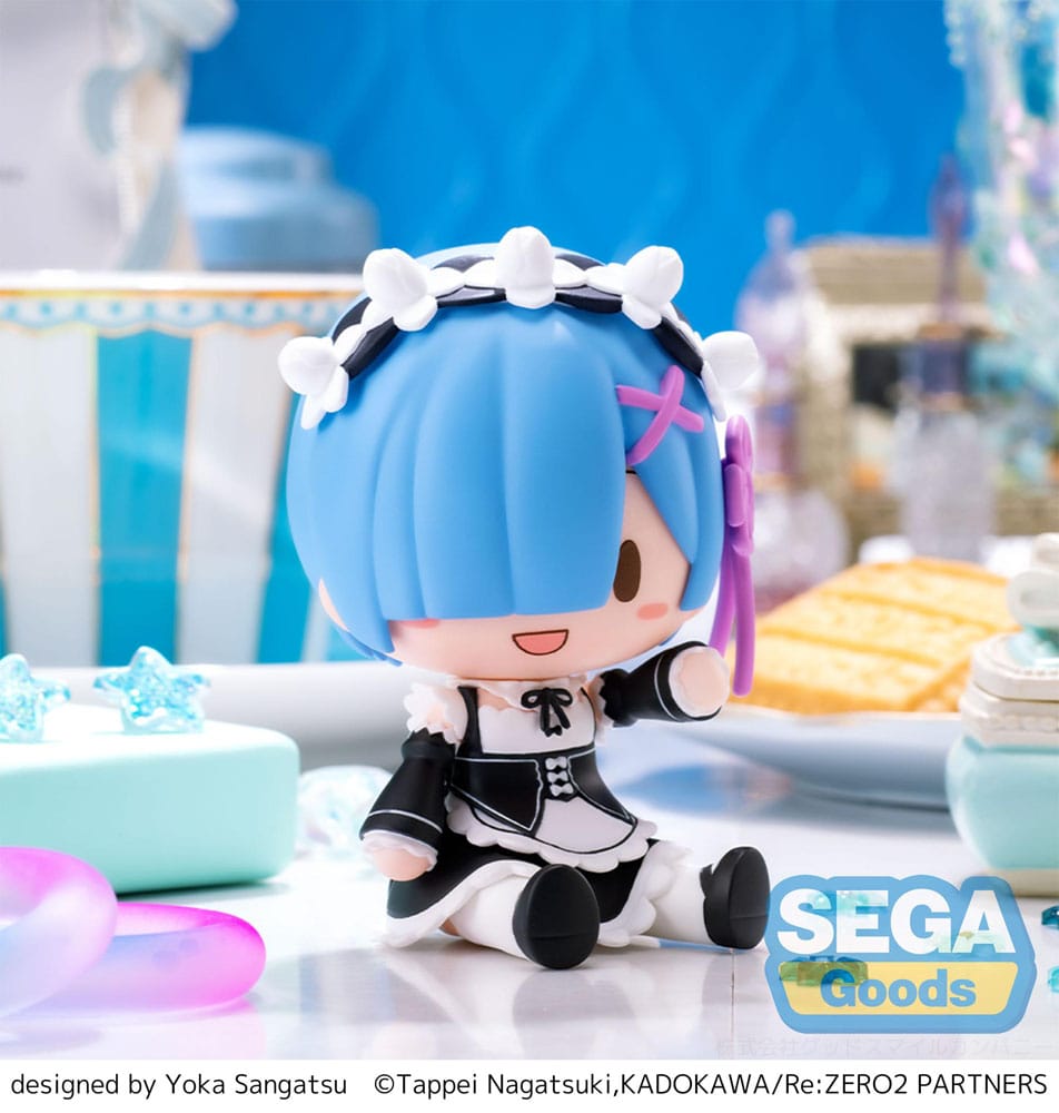 Re:Zero Starting Life in Another World Fuwa Petit Chibi Figur Rem 8 cm Minifiguren Yokina