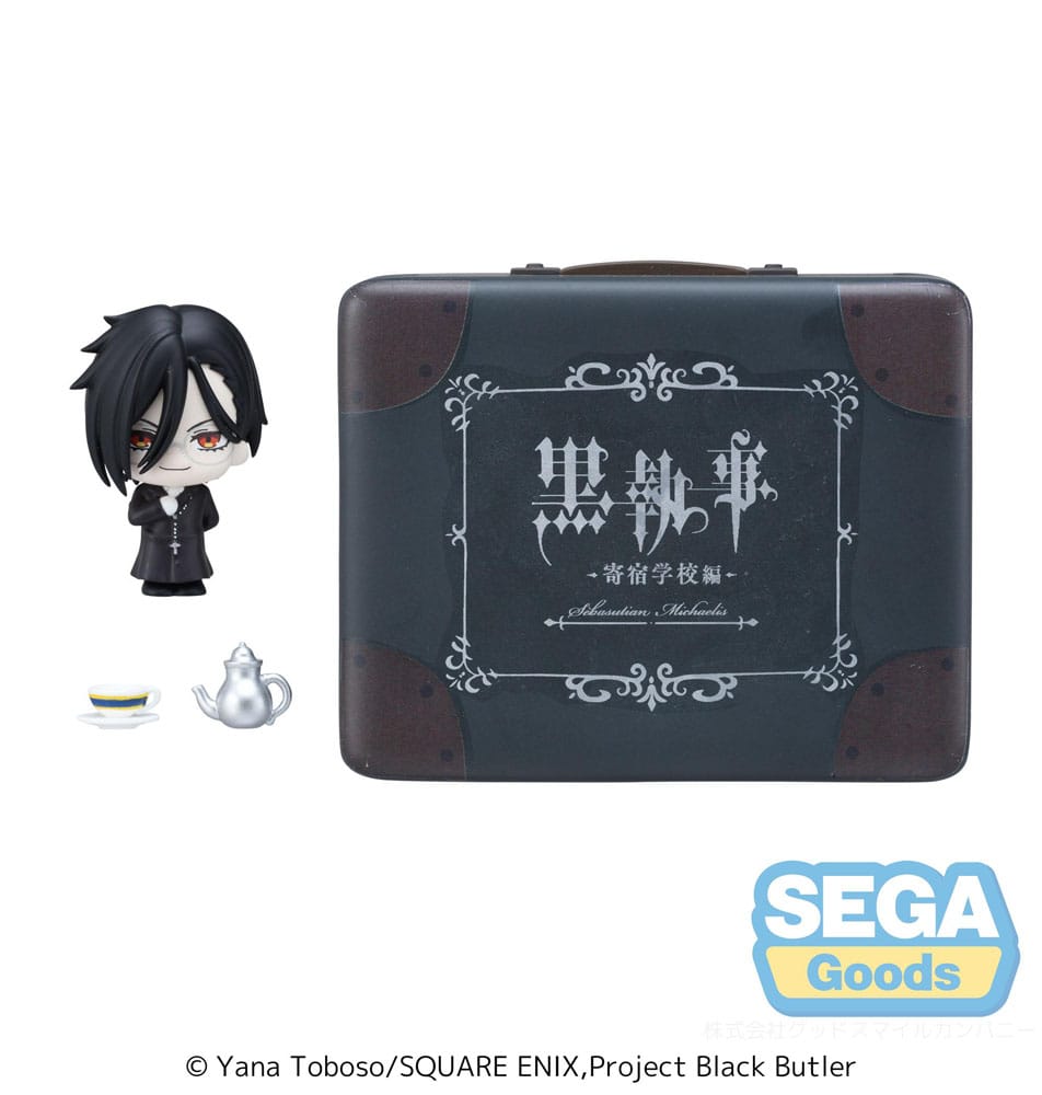 Black Butler: Boarding School Arc Petite World Memories Mini Figur Sebastian Michaelis (EX) 8 cm Minifiguren Yokina