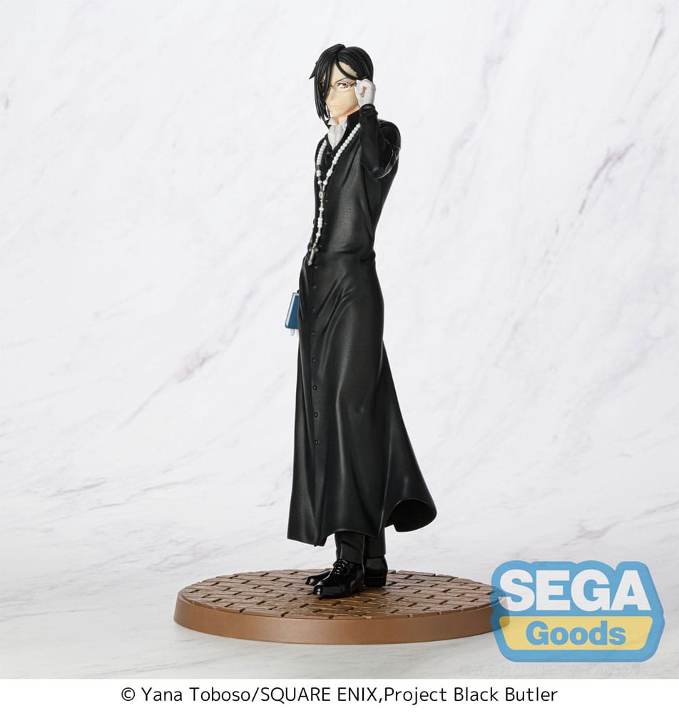 Black Butler: Boarding School Arc Luminasta PVC Statue Sebastian Michaelis 22 cm Prizefiguren Yokina