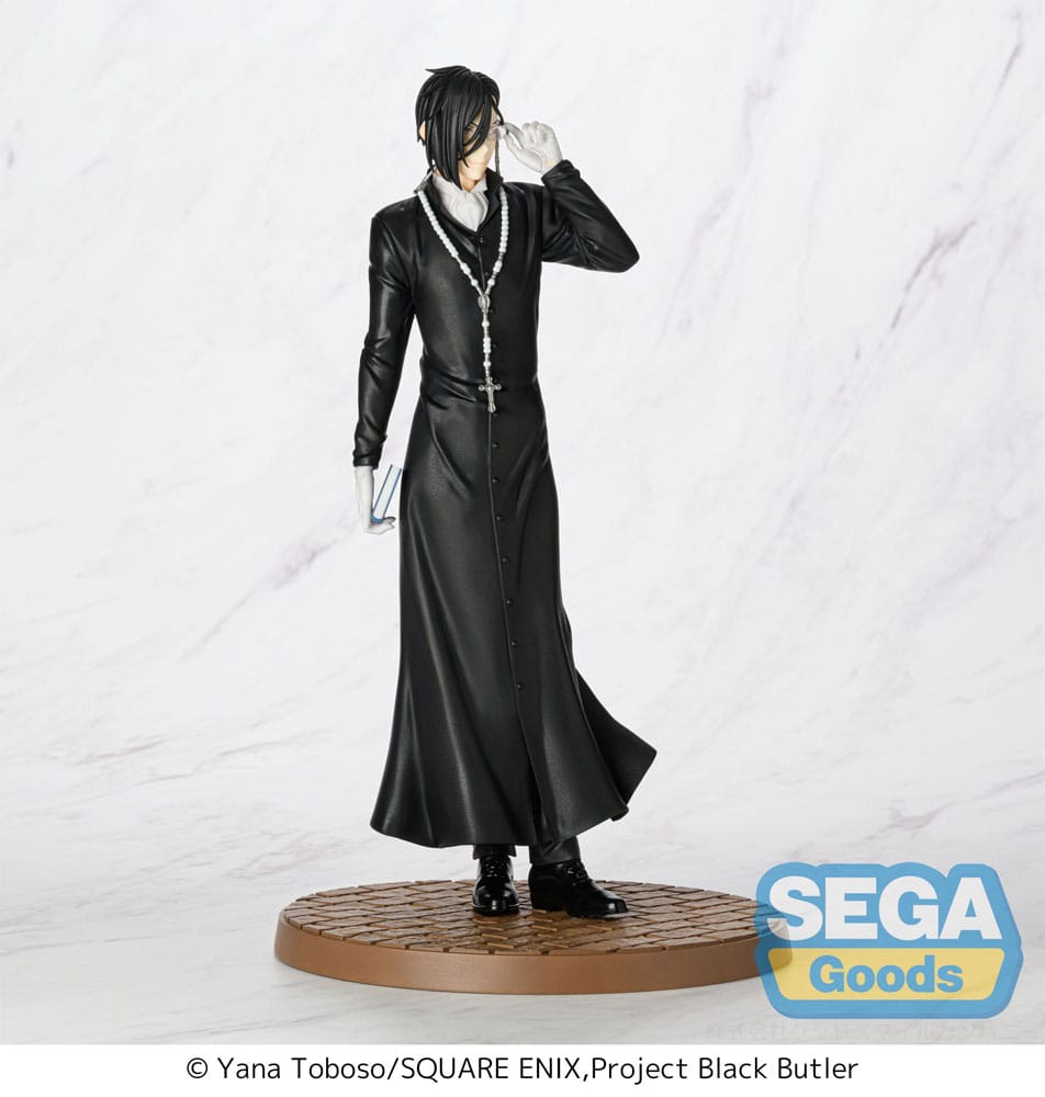 Black Butler: Boarding School Arc Luminasta PVC Statue Sebastian Michaelis 22 cm Prizefiguren Yokina